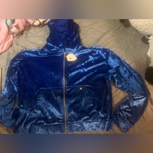 Fabletics Blue Velvet Sweater